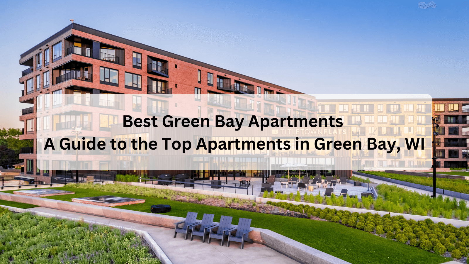 Modern luxury apartments for rent in Green Bay