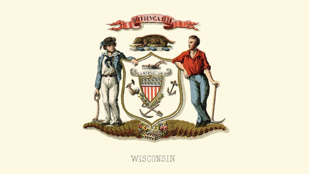 original Wisconsin flag