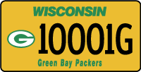 packers license plates