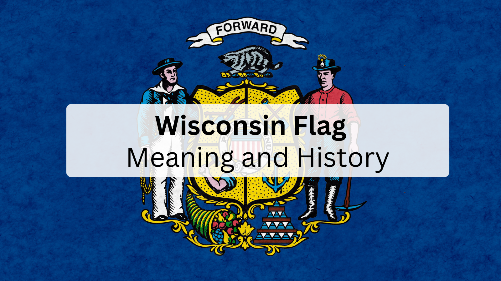 Wisconsin flag cover photo